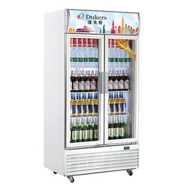 Dukersの直立したショーケースを冷却する商業冷蔵庫の冷凍庫ファン