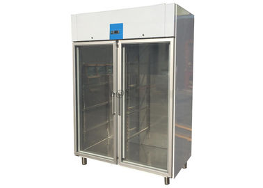 直立したスリラーによって輸入されるEmbracoの圧縮機のコマーシャルの冷蔵庫の冷凍庫範囲のセリウムによって承認されるガラス ドア