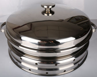 油圧円形のステンレス鋼の調理器具/回転ロール上の摩擦皿