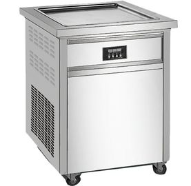 全自動商業冷却装置フリーザーの正方形鍋のタイ様式ロール揚げ物のアイス クリーム