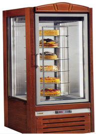 NN-F4T のケーキのショーケース 6 つのガラス ドアが付いている商業冷却装置フリーザー