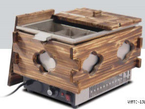 Oden 機械木製フレームの保護の商業台所装置