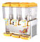 3x17L冷たいジュース ディスペンサー/3タンク コマーシャルの冷蔵庫の冷凍庫