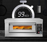 120Kg 電気ガスの商業ベーキング オーブンのタイミングの温度調整 600*400mm