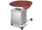 折りたたみ木製のテーブル/ステンレス鋼の電気熱い食糧ウォーマーが付いているデラックスな食堂サービス装置