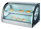 カウンター トップのパンの飾り戸棚の食糧ウォーマーのショーケース電気熱する40-85°C