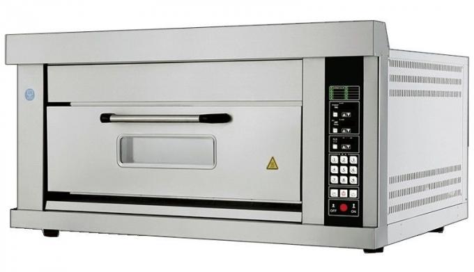 SSの自動ガスのパンのオーブン1のデッキ2の皿コンピュータ版調節可能な温度の使用天燃ガス