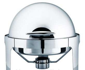 6L 円形ロール摩擦皿、ステンレス鋼ロール上の調理器具