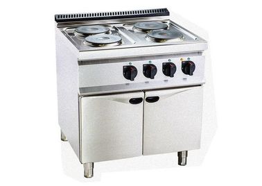 電気4熱い版の炊事道具のキャビネット800*700*920mmが付いている専門の台所装置