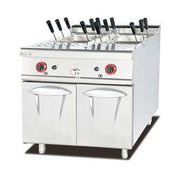 キャビネットの西部のヌードルの速い調理の台所装置が付いているガスのパスタの炊事道具