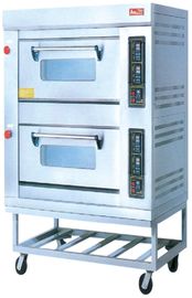 220V 商業台所のための 2 つの層の電気ベーキング オーブン RQL-24BQ にガスを供給して下さい