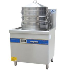 ステンレス鋼 中国料理蒸気炉 シングルヘッド蒸気炉 超静かな操作と簡単な清掃