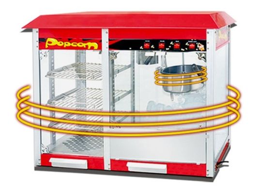 ポップコーン機 商用ポップコーン機 商用自動ポップコーン機 電動ポップコーン機 コーンポッピングマシン