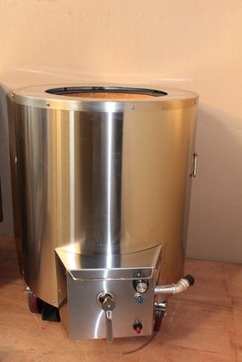 中東で人気の ナン 天然ステンレス 丸型タンドルオーブン