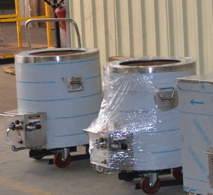 中東で人気の ナン 天然ステンレス 丸型タンドルオーブン